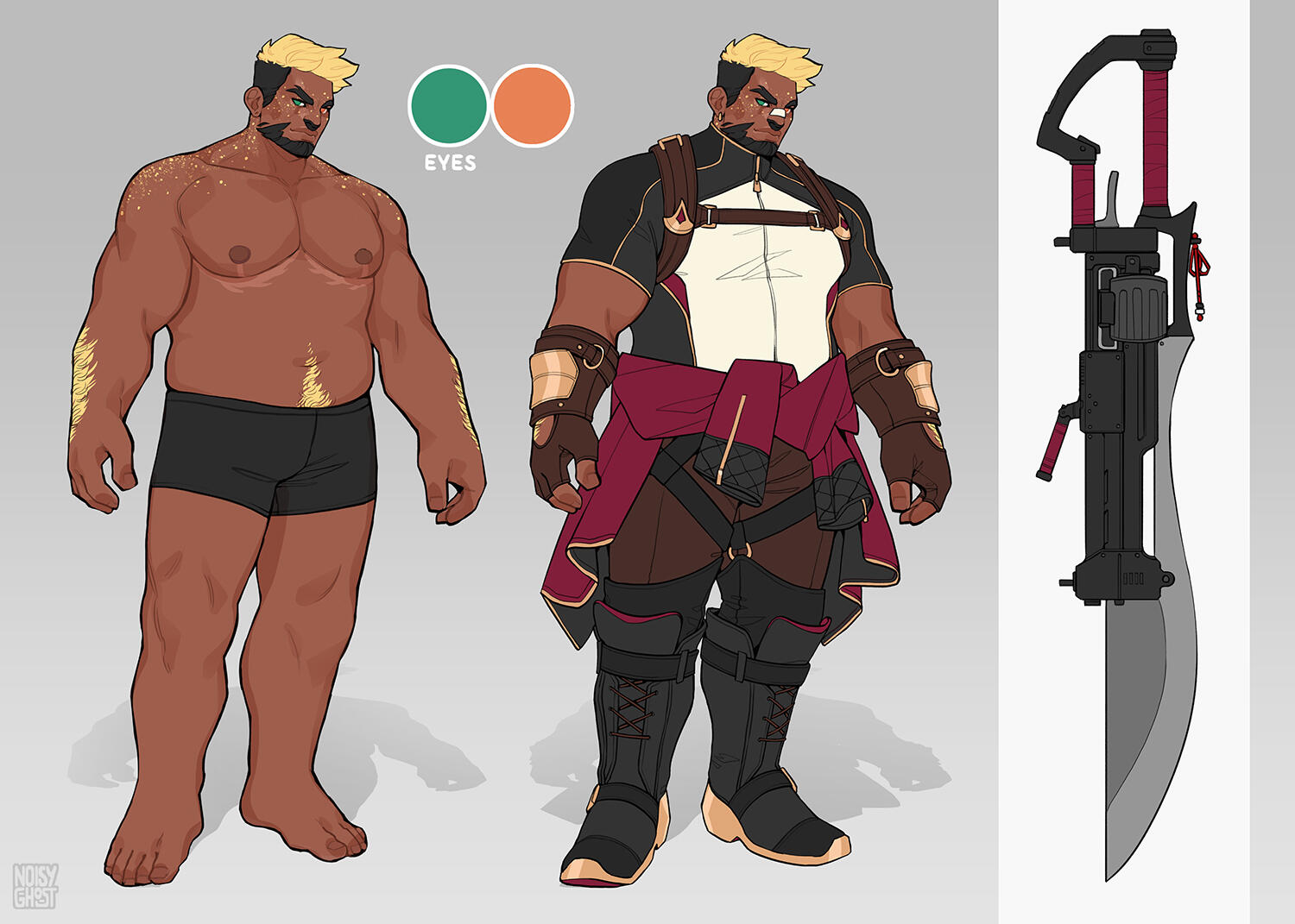 Final reference (male roegadyn)